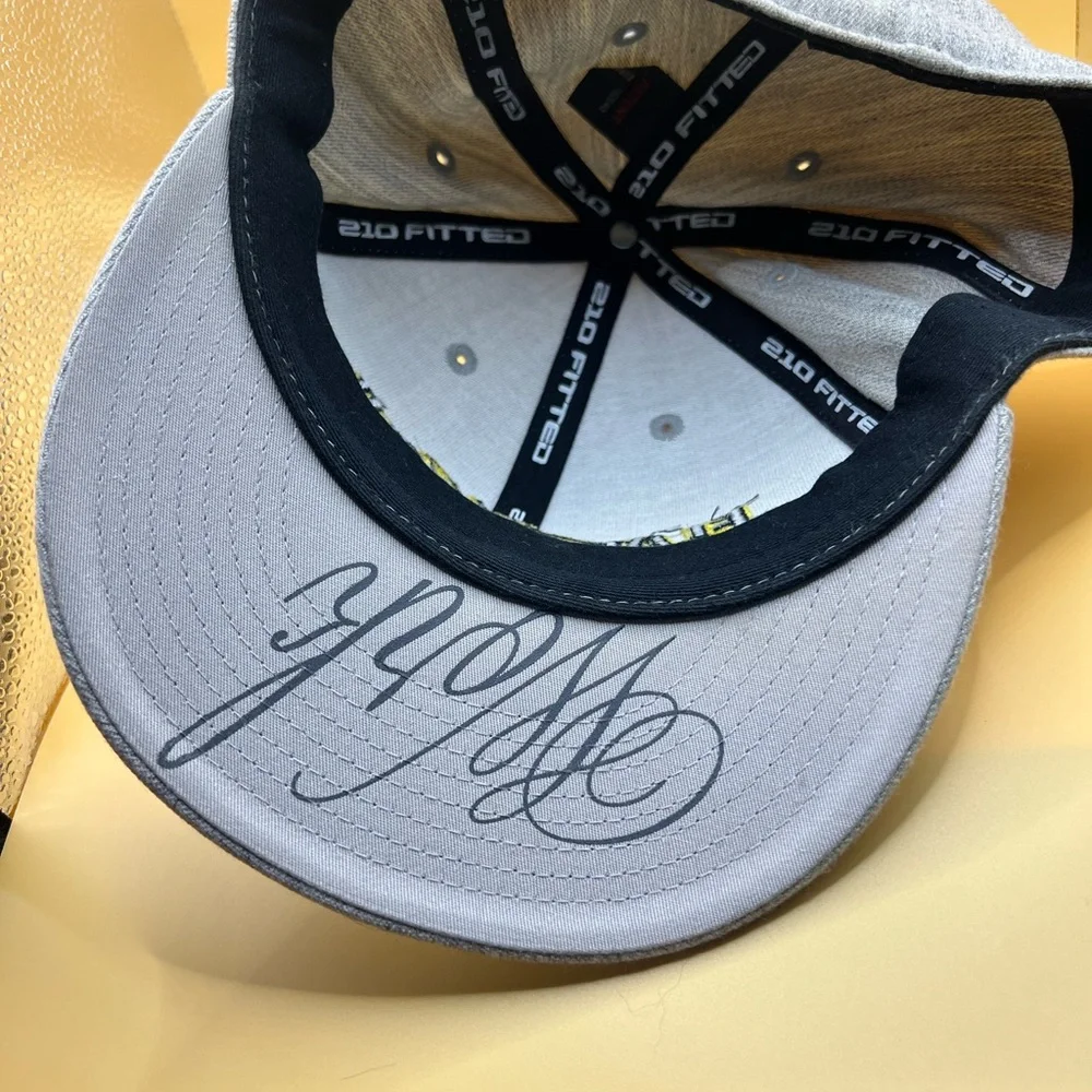 Flag Nor Fail Black and Gray Fitted Cap - Picture 2 of 4